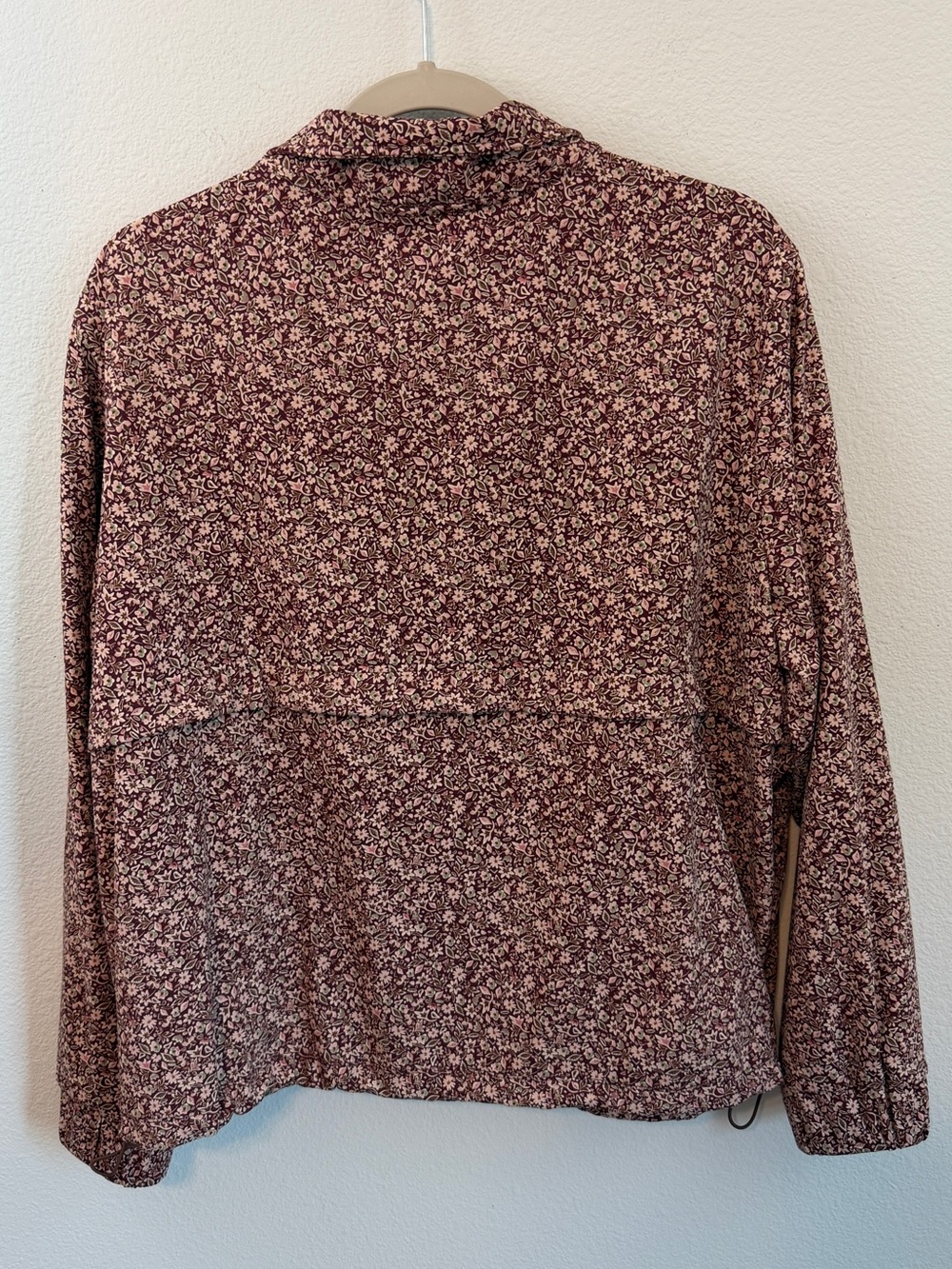 Women’s Floral Half-Zip Pullover - Picture 7 of 8
